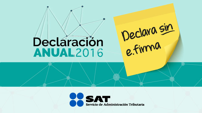 Declaración Anual 2016 en Abril México