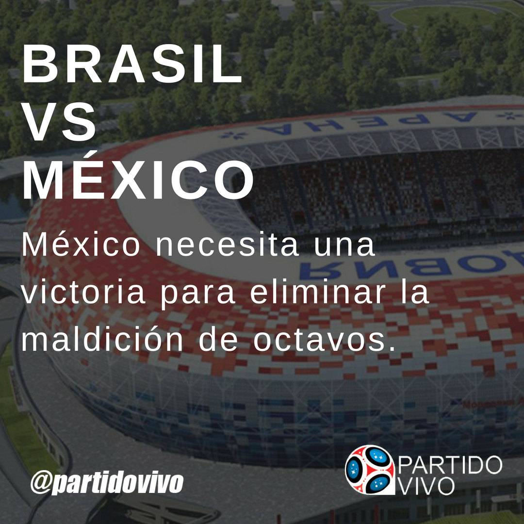 Previa del Partido entre México vs Brasil Horarios y Alineaciones