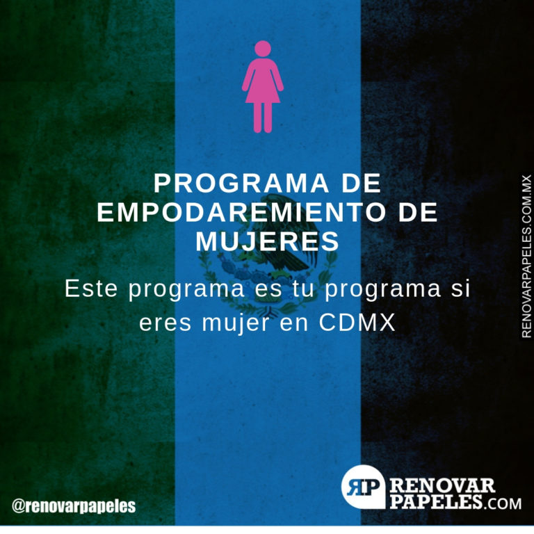 Programa de Empoderamiento en Ciudad de México 2018