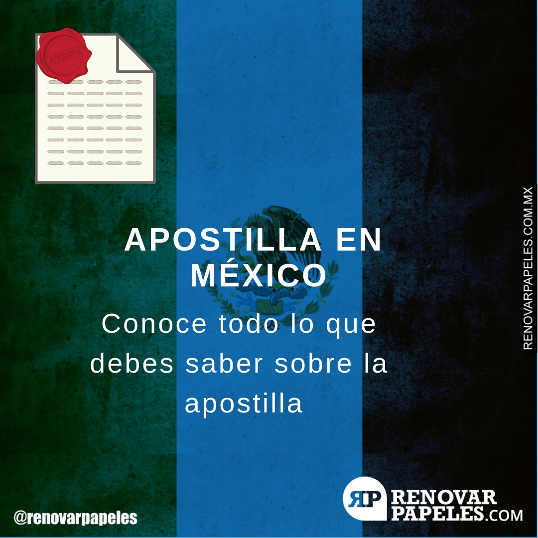 Apostillamiento de Documento en México