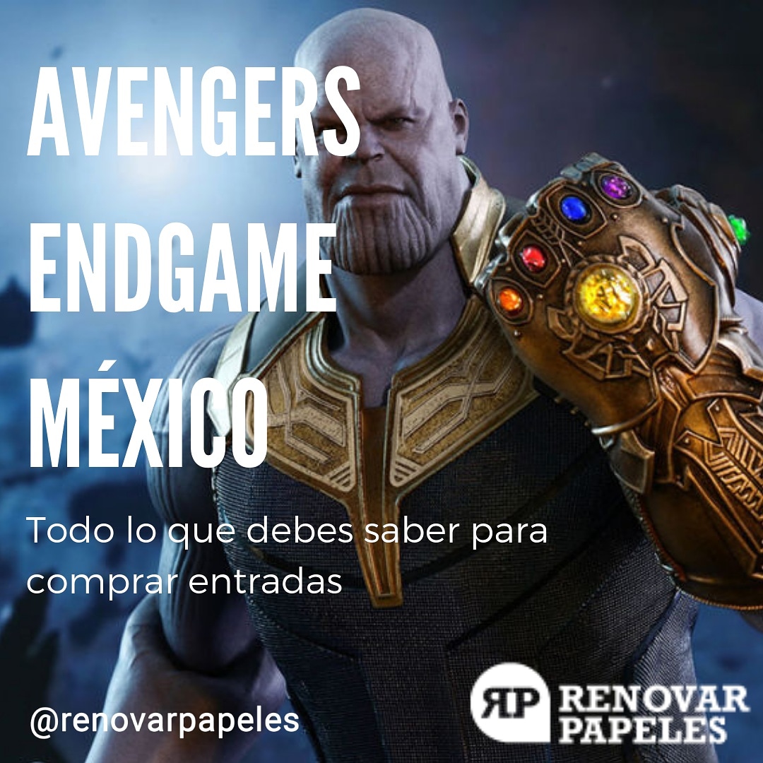 Comprar Entradas para Avengers Endgame en CINEMEX y CINEPOLIS